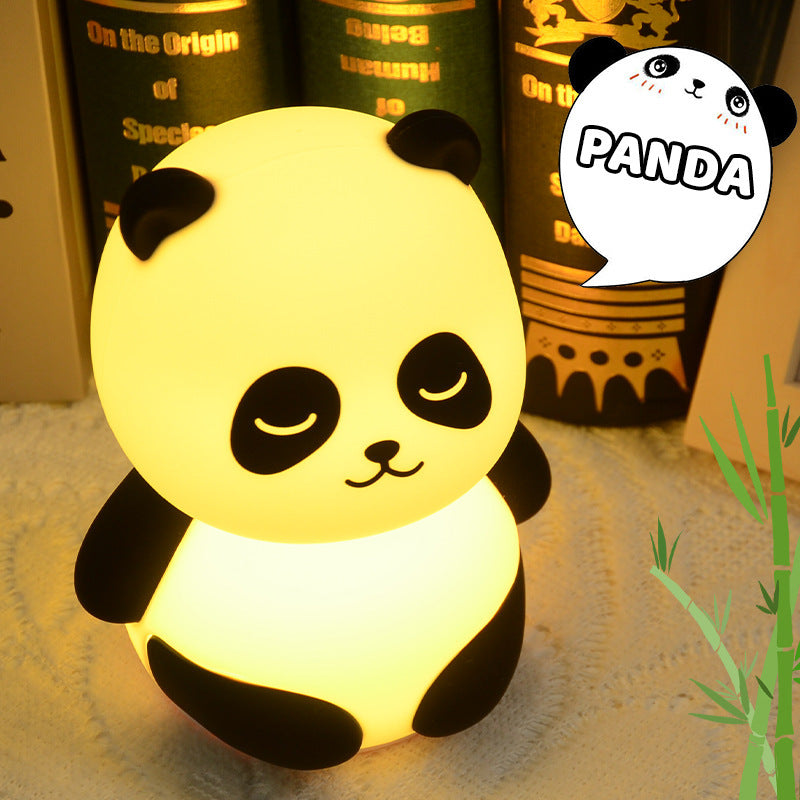 Panda Color-changing Silicone Night Lamp