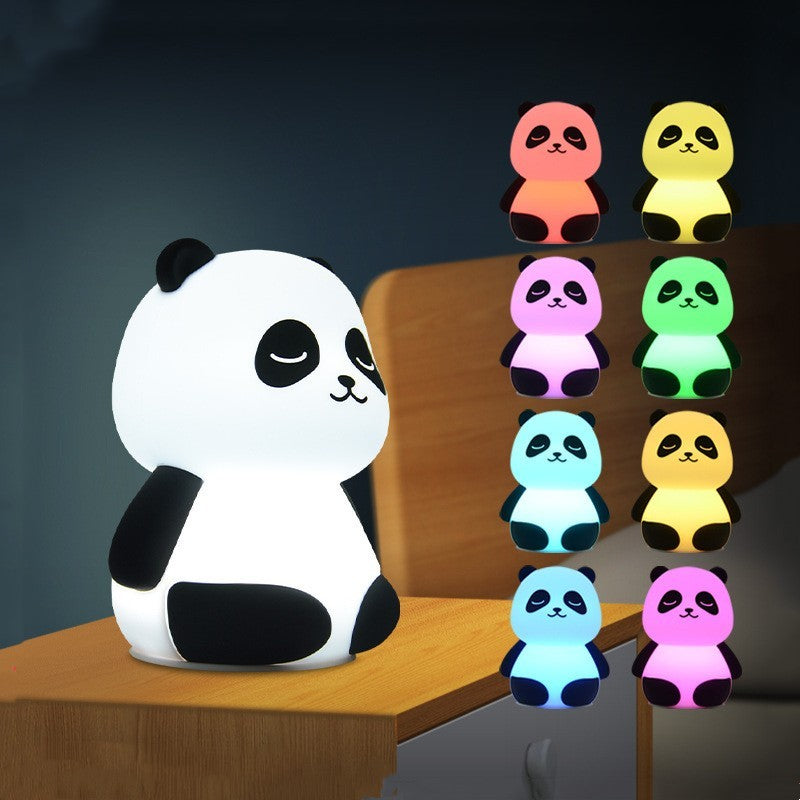 Panda Color-changing Silicone Night Lamp